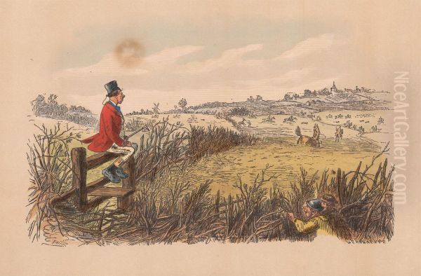 No. 7. "The very best run of the season" - and Tommy Dumphty has a capital view of it - view 1