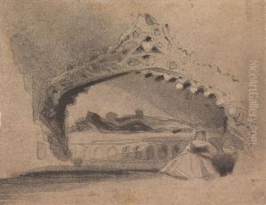 Untitled (one of three) by Richard Parkes Bonington