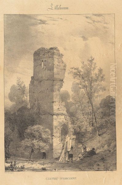 Lillebonne - Chateau d'Harcourt - view 1