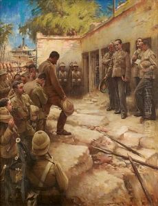Memorial Service For General Gordon At Khartum (sic) by Lance Calkin