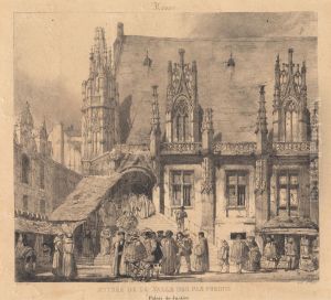 Rouen - Entre de la Salle des Pas Perdus