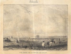 Abbeville - Vue Pris, de la route de Calais