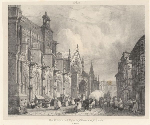 L'Eglise de St. Gervais et St. Protais - view 1
