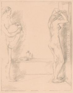 A Dressing Room by Charles Haslewood Shannon