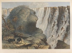 The Falls from the Narrow Neck near the Eastern Headland of the Outlet by Edward Burne-Jones