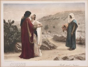 Ruth and Naomi by Philip Hermogenes Calderon