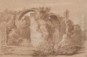 The Villa Adrianna, Rome by James Giles