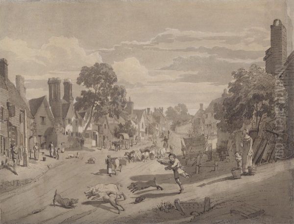 High Street at Bushey, Hertfordshire - view 1