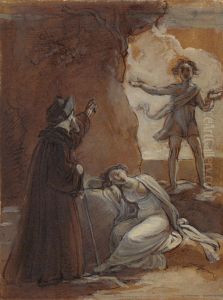 Prospero and Ariel by Robert Smirke