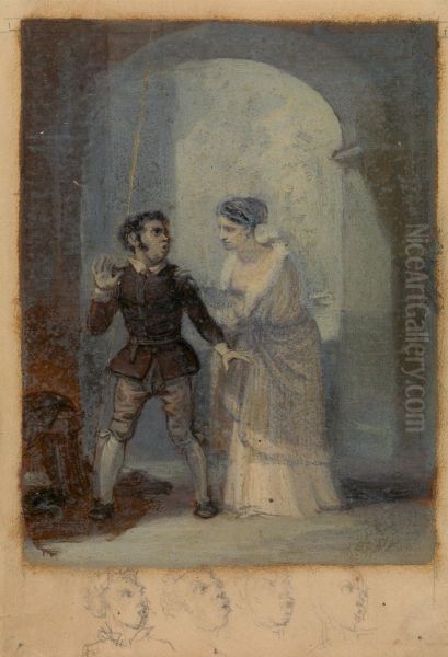 Katherina and Grumio - view 1