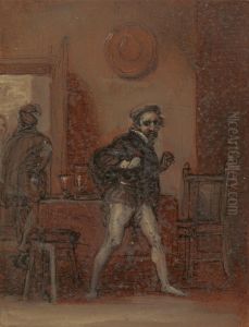 Ford in a Rage After Seeing Falstaff by Robert Smirke