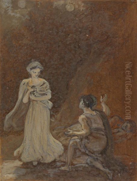 Lysander Awakening to See Helena - view 1