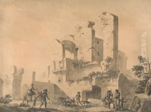 Ruins in Rome by William Hamilton