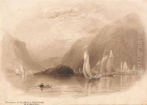 Entrance to the Hudson Highlands by William Henry Bartlett