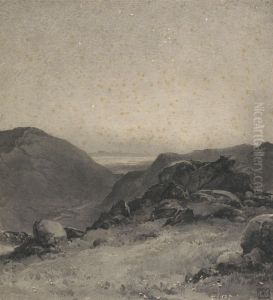 Rocky Landscape by Alfred Parsons