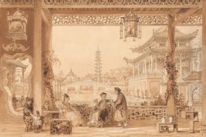 The Terrace of a Mandarin's House in Peking