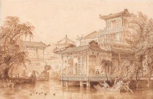 The House of a Chinese Merchant near Canton