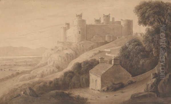 Harlech Castle - view 1