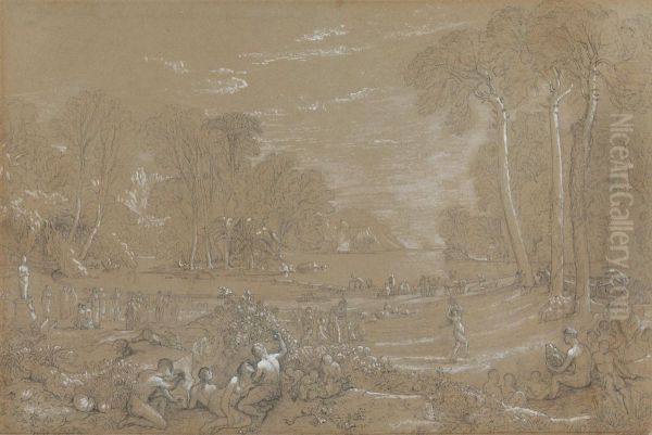 Study for "The Golden Age" - view 1