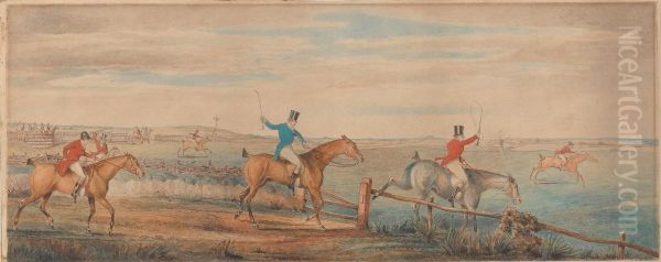 The Leicestershire Hunt - The First Ten Minutes - Shaking off the Cocktails - view 1