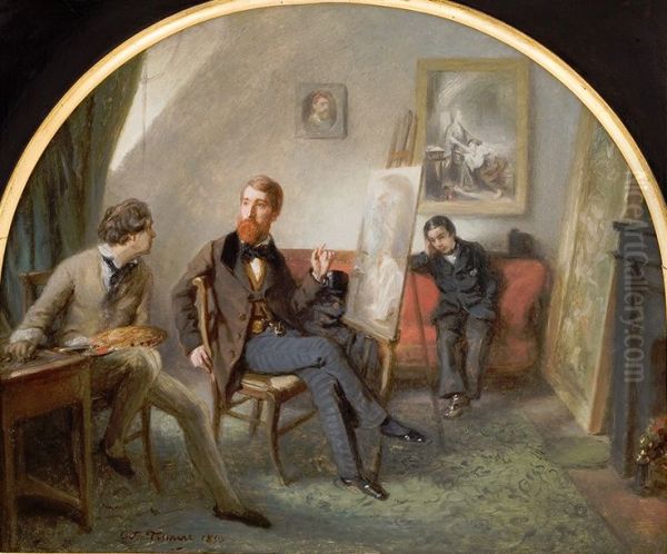 The studio of the painter - view 1