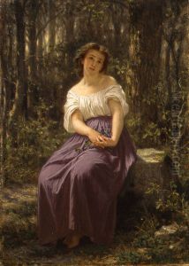 A Girl in the Woods A Girl in the Woods