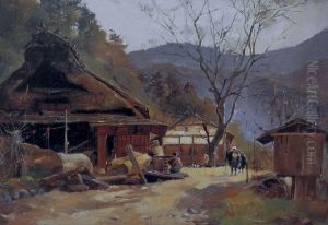 The Village of Kotaba, by Asai Chu, Mie Prefectural Art Museum, Tsu, Mie, Japan