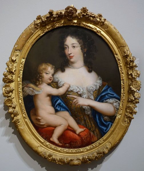 Portrait of a Lady as Venus with Cupid - view 1