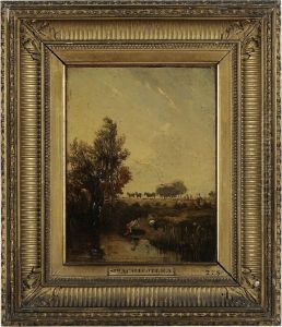 Resting From The Harvest by Sir Augustus Wall Callcott