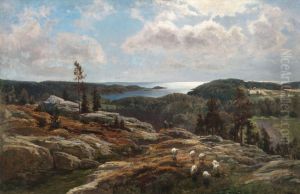 Nakyma Laatokasta by Berndt Lindholm