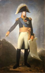 Portrait du general comte Gazan de la Peyriere. by Charles Negre