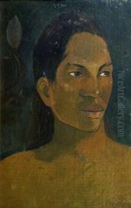 Tete de Tahitienne by Paul Gauguin