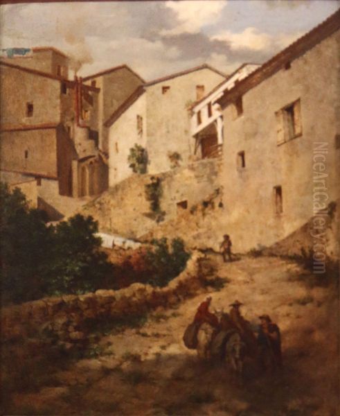 Le quartier des Moulins de Grasse. - view 1