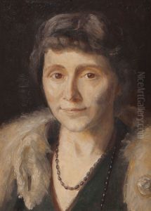 Portraet af Cornelia Elisabeth Bech.