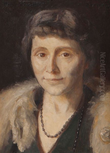 Portrait af Cornelia Elisabeth Bech. - view 1