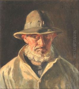 Portrait of an old man from Skagen.