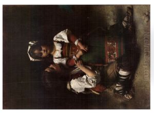 Non piangere by Leon Bonnat