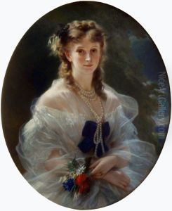 La Princesse Sophie Troubetskoi, duchesse de Morny by Franz Xavier Winterhalter