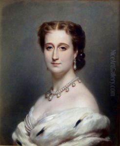 L'Imperatrice Eugenie by Franz Xavier Winterhalter