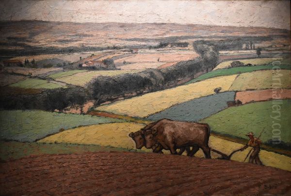 Attelage de boeufs - view 1