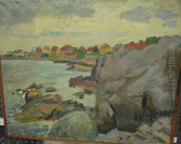 Rocks near Gudhjem. - view 1