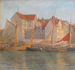 A well smack at Knippelsbro, Copenhagen.