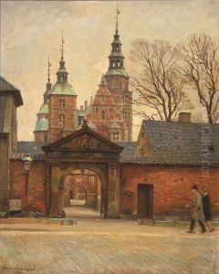 Rosenborg Castle by Axel Johansen