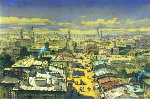 Vedere din turnul Coltei Vedere din turnul Coltei
