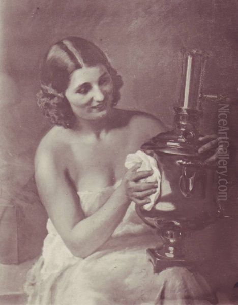 Divka s lampou - view 1