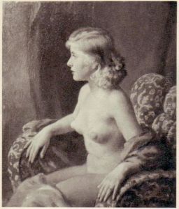 Modelka v atelieru