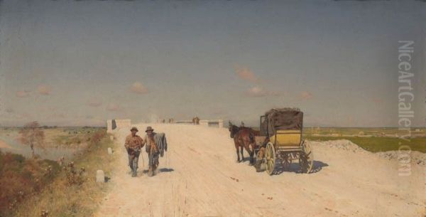 The road from Naples to Brindisi - view 1