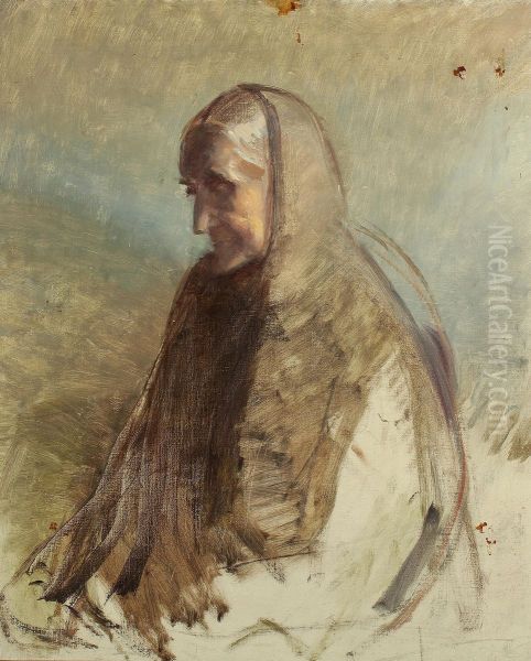 Study of Mrs. Brondum. - view 1