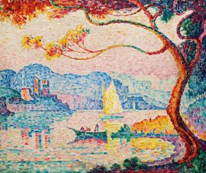 Antibes. Small Port de Bacon by Paul Signac