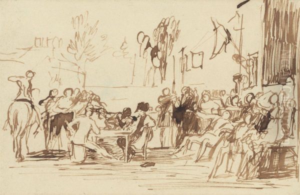 The Chelsea Pensioners Reading the Waterloo Dispatch - view 1